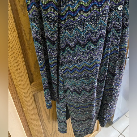 Rabbit, Rabbit, Rabbit Designs Purple,blue, silver multi color sparkle duster 8 - Picture 4 of 9